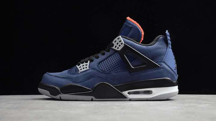 Jordan retro 4 winterized loyal blue 1