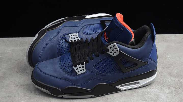 Jordan retro 4 winterized loyal blue 4