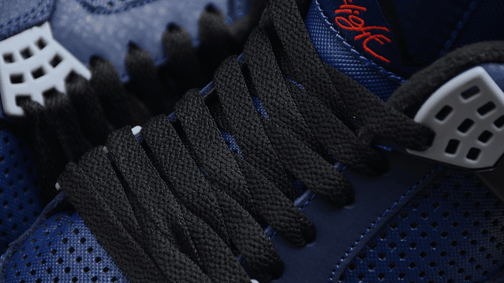 Jordan retro 4 winterized loyal blue 6