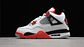 Jordan retro 4 fire red - Miniatura 1