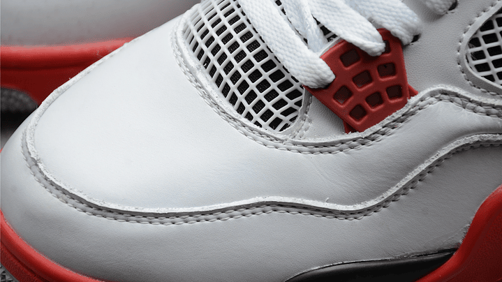 Jordan retro 4 fire red 6