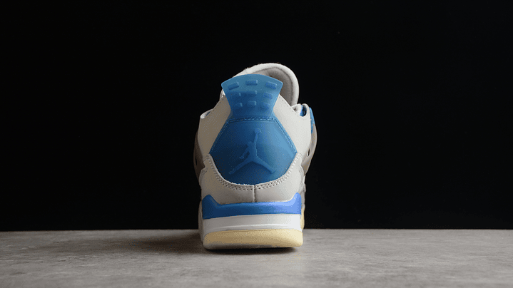 Jordan retro 4 off white military blue 4