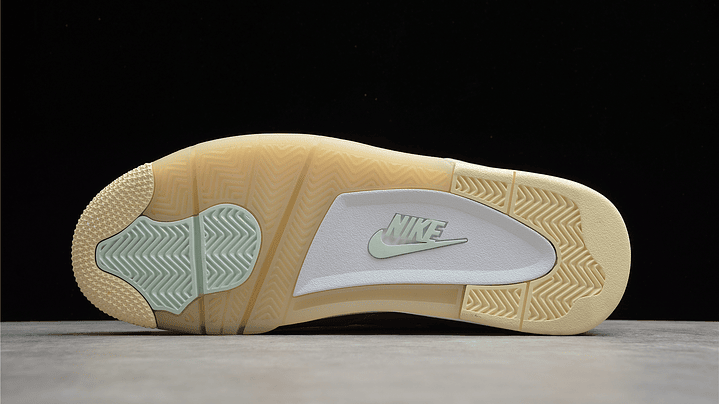 Jordan retro 4 off white sail 5