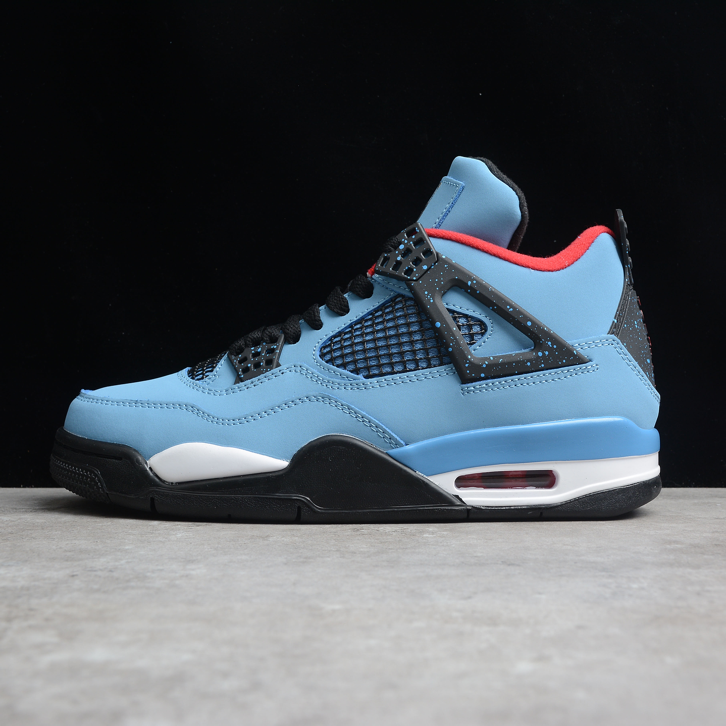 Jordan retro 4 x Travis Scott blue Friends & Family 1