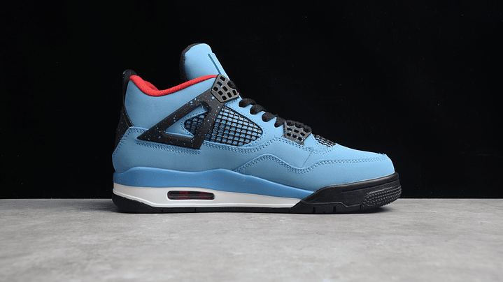Jordan retro 4 x Travis Scott blue Friends & Family 2