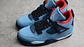 Jordan retro 4 x Travis Scott blue Friends & Family - Miniatura 5