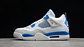 Jordan retro 4 military blue - Miniatura 1
