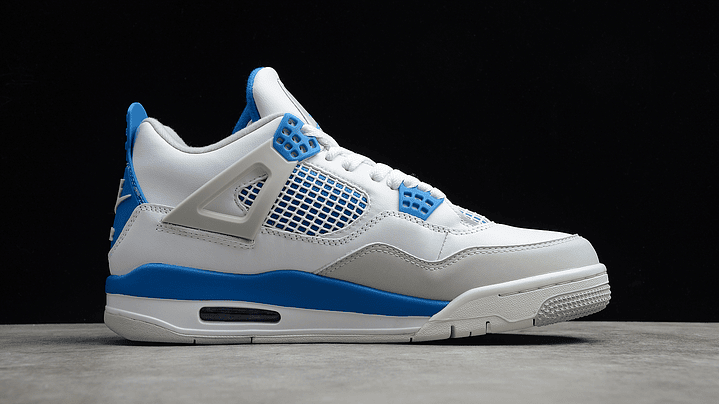 Jordan retro 4 military blue 2