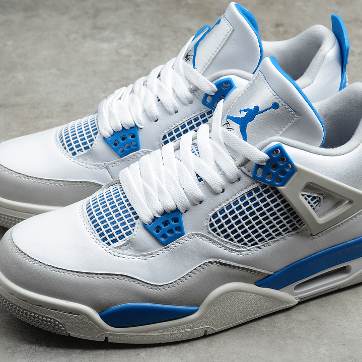 Jordan retro 4 military blue 5