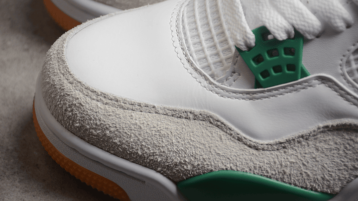 Jordan retro 4 pine green 6