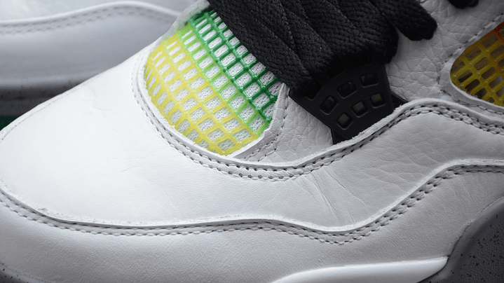 Jordan retro 4  lucid green 3