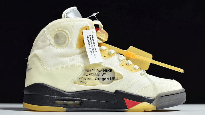 Jordan 5 x Off-white seal 2