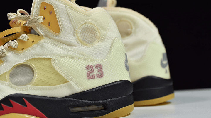 Jordan 5 x Off-white seal 5