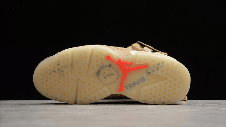 Jordan retro 6 x Travis Scott khaki 5