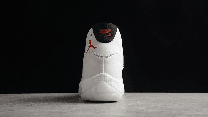 Jordan retro 11 platinum tint 4