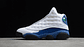 Jordan retro 13  hyper royal white - Miniatura 1