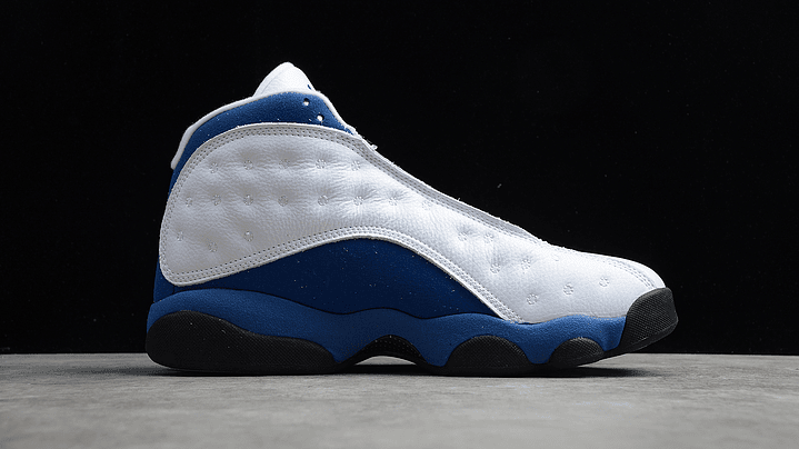 Jordan retro 13  hyper royal white 2