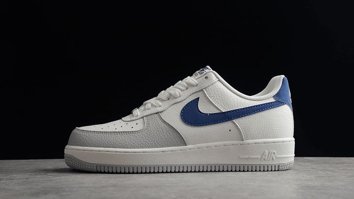 Air Force 1  White/Blue-Grey 1