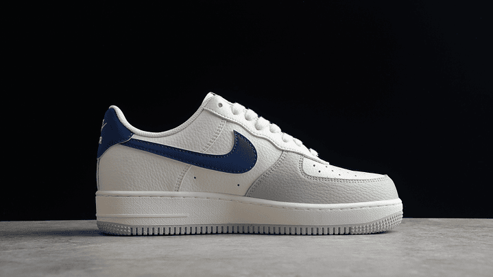 Air Force 1  White/Blue-Grey 3