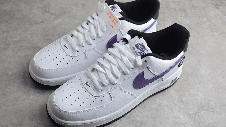 Air Force 1  hoops white canyon purple 3