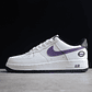 Air Force 1  hoops white canyon purple - Miniatura 1