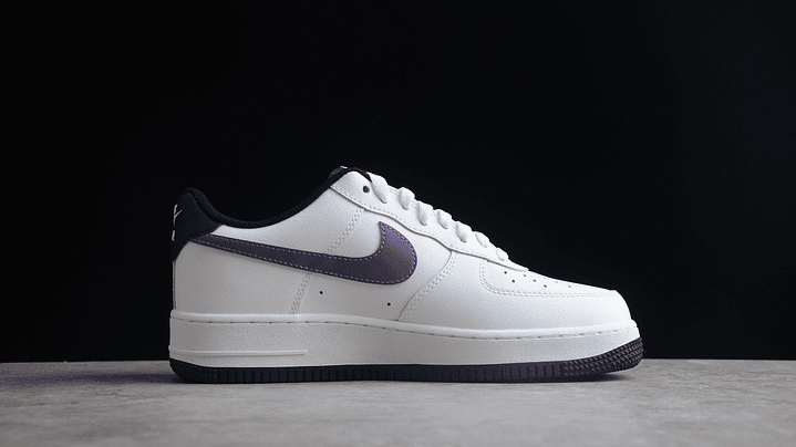 Air Force 1  hoops white canyon purple 2
