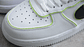 Air Force 1 white/black/neon green - Miniatura 4