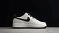 Air Force 1 white/black swoosh - Miniatura 2