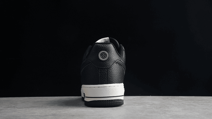 Air Force 1 stussy black white 4