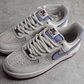 Air Force 1 beige/gris/burdeo - Miniatura 5