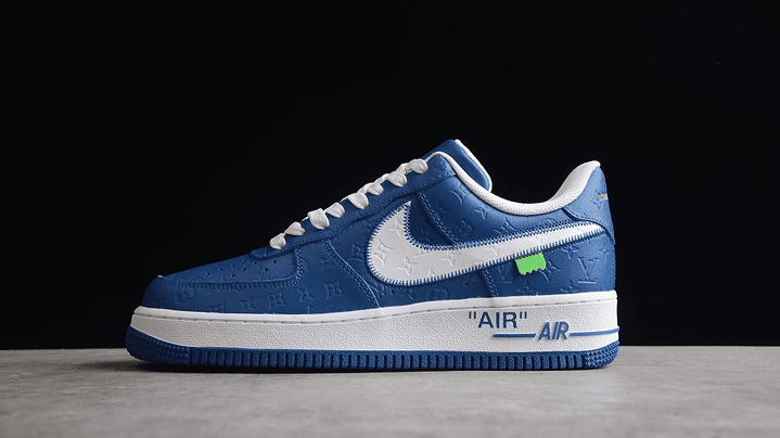 Air Force 1 x Louis vuitton Blue 1