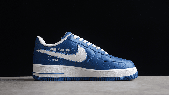 Air Force 1 x Louis vuitton Blue 2