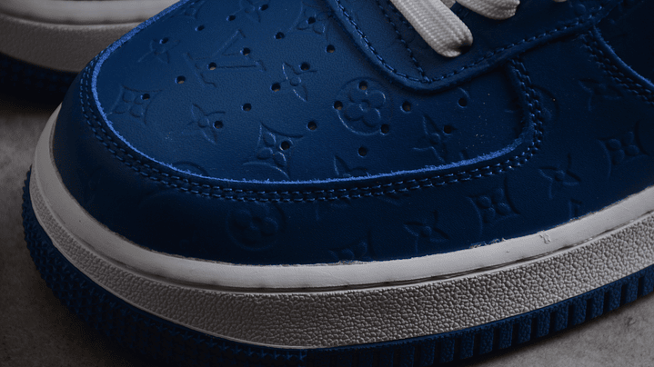 Air Force 1 x Louis vuitton Blue 6