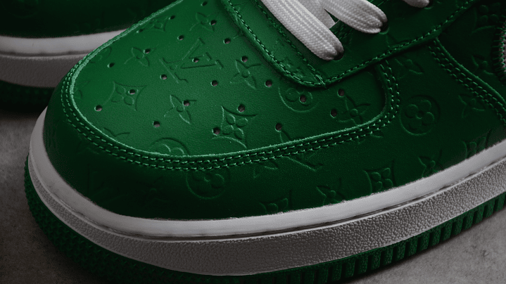 Air Force 1 x Louis vuitton green 6