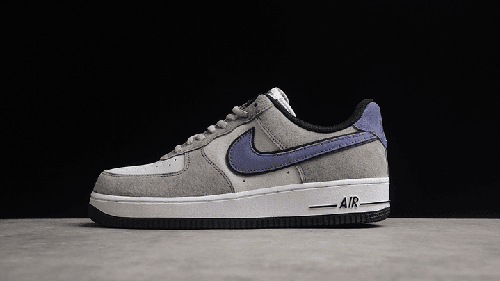Air Force 1 Grey/white/ navy blue 1