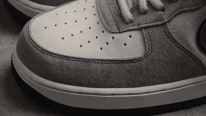 Air Force 1 Grey/white/ navy blue 6