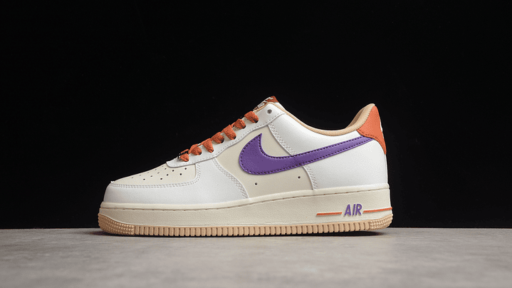 Air Force 1 beige purple 1