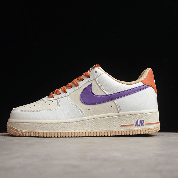 Air Force 1 beige purple 1