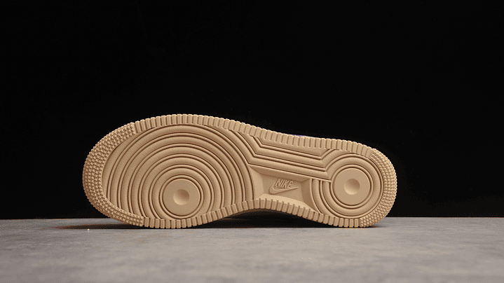 Air Force 1 beige purple 3