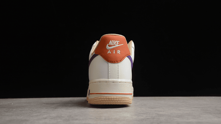 Air Force 1 beige purple 4