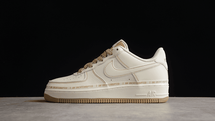 Air Force 1  beige letter 1