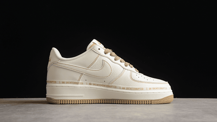 Air Force 1  beige letter 2