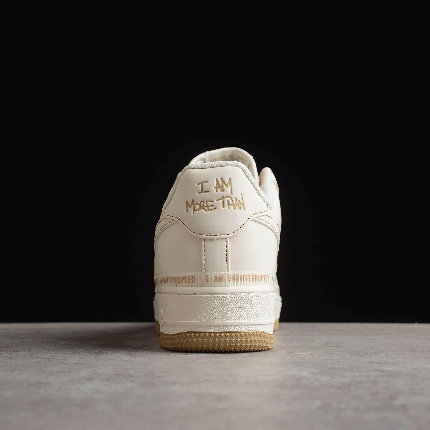 Air Force 1  beige letter 4