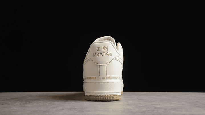 Air Force 1  beige letter 4