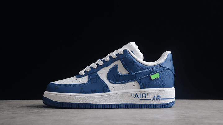 Air Force 1 x louis vuitton navy blue 1