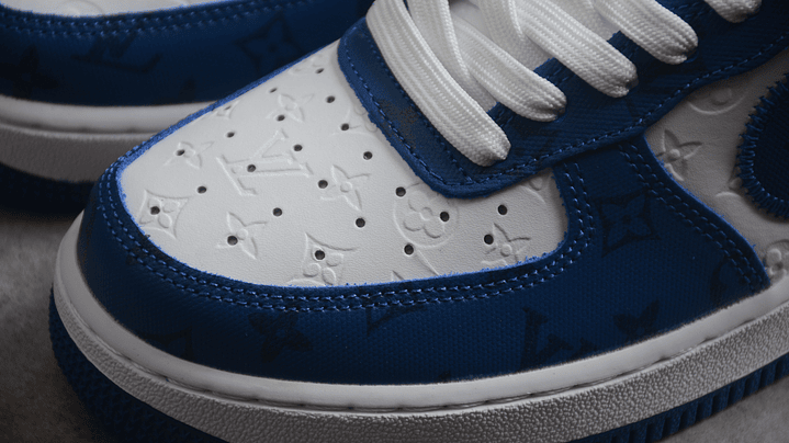 Air Force 1 x louis vuitton navy blue 6