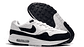 Air max 1 black and white - Miniatura 2