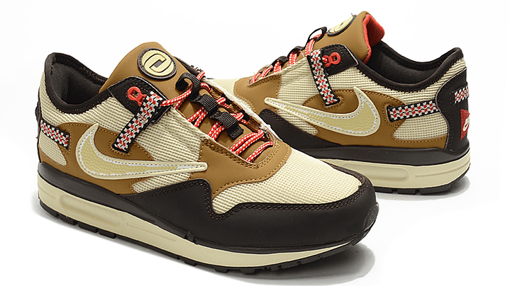 Air max 1 x Travis Scott  baroque brown 3
