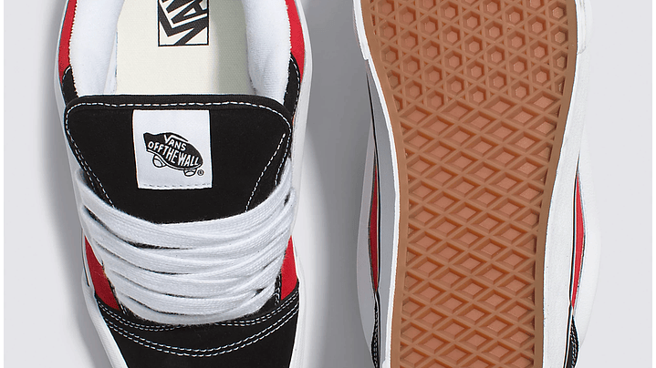 Vans Knu Skool red 3