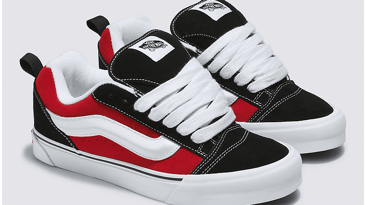 Vans Knu Skool red 2